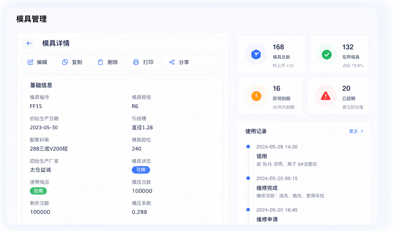 模具管理