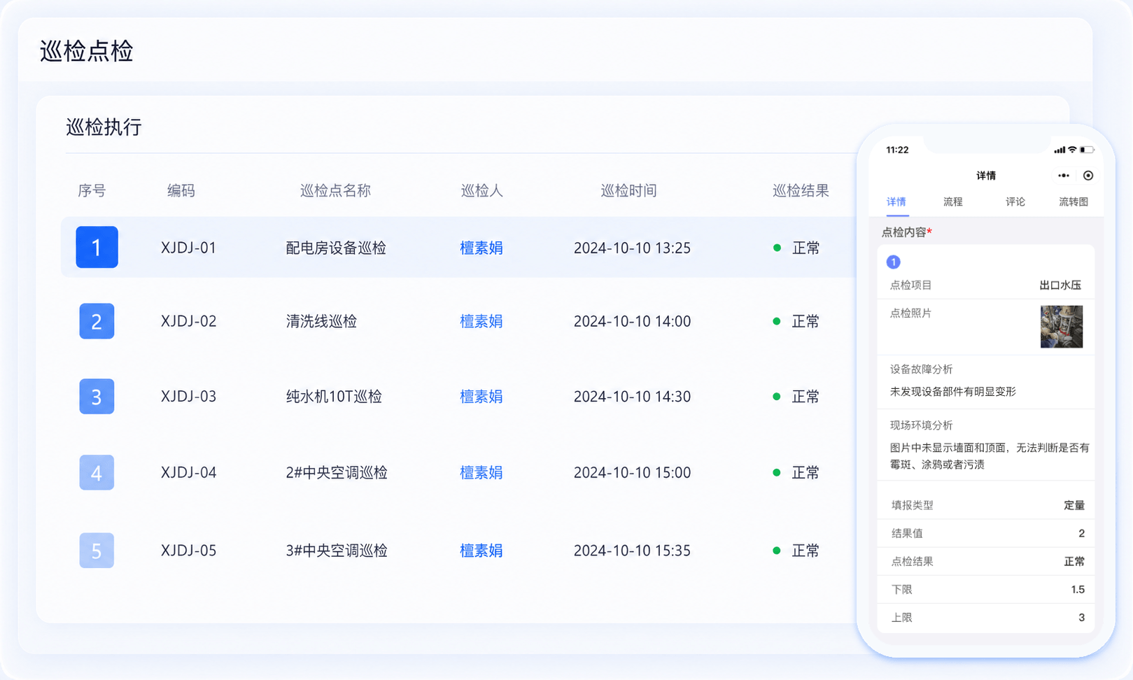 巡检点检
